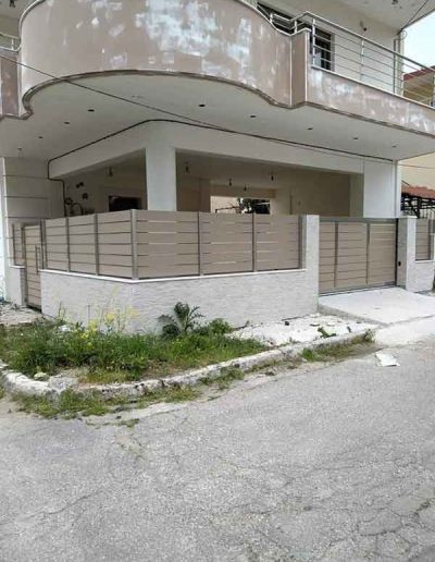 Κάγκελα αλουμινίου ανοδιώμενα